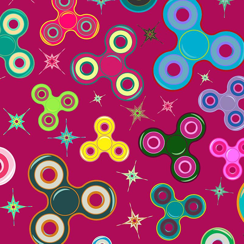 SPINNERS / fuchsia 