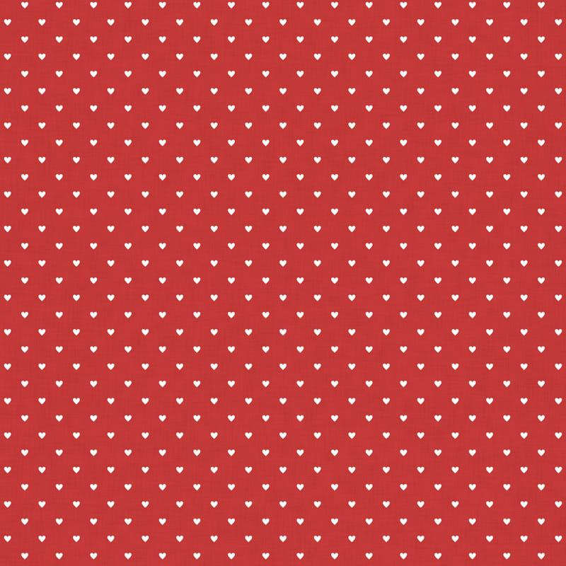 HEARTS pat. 2 / red (VALENTINE'S MIX)