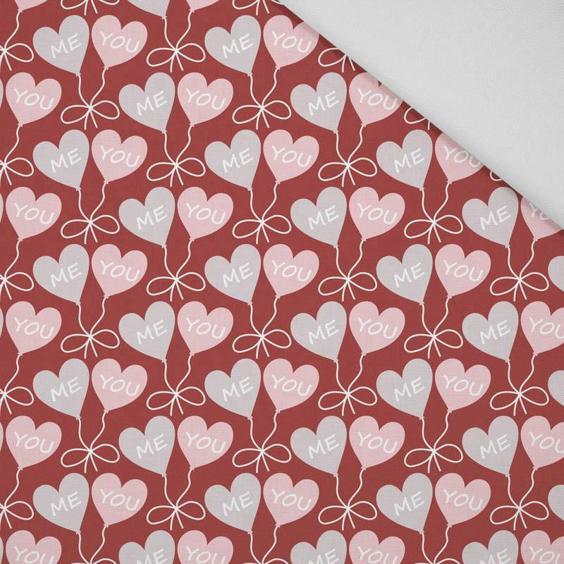 HEARTS (BALLOONS) / red (VALENTINE'S HEARTS) - Panama 220g