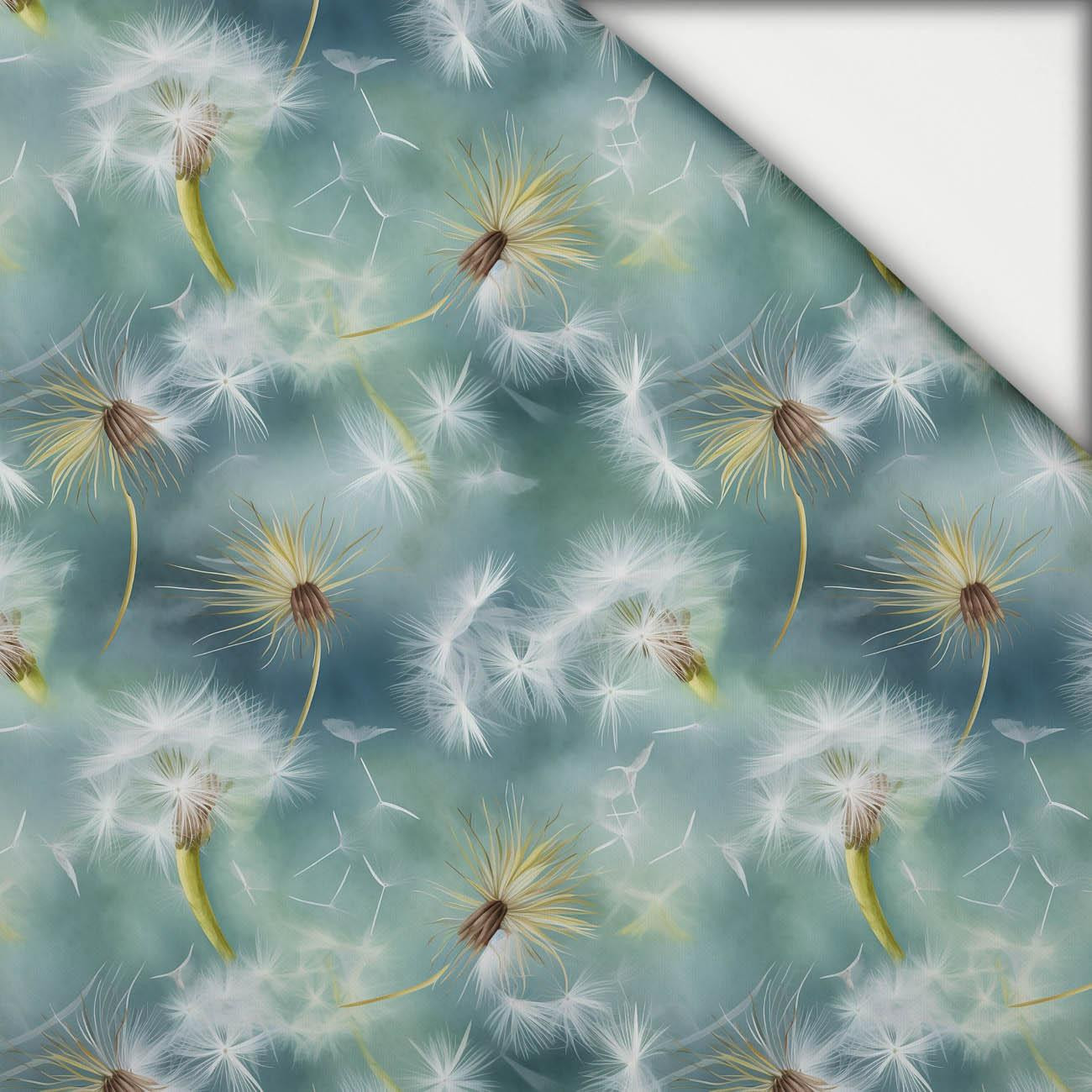 WATERCOLOR DANDELION PAT. 2 - light brushed knitwear