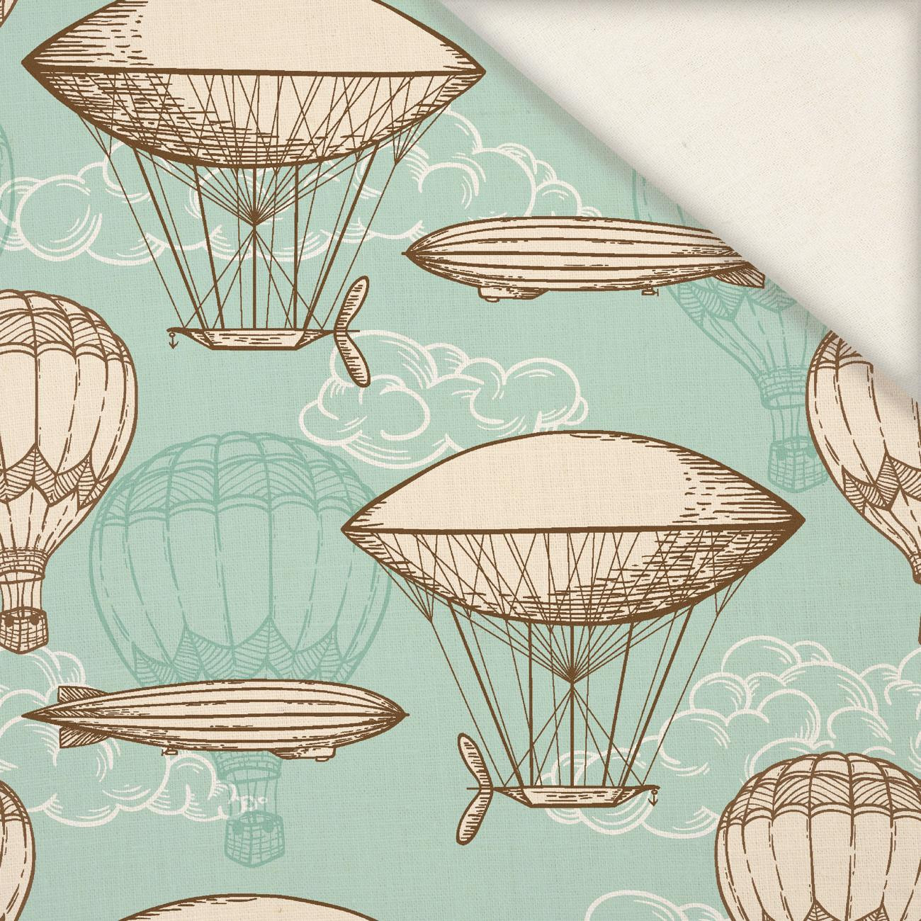 HOT AIR BALLOONS  - Linen 100%