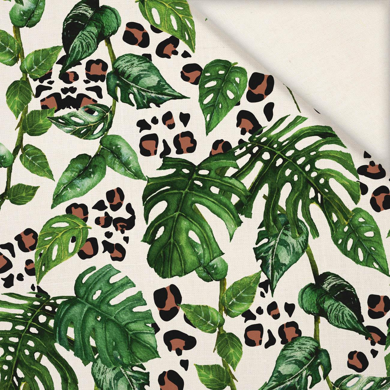 IN THE JUNGLE - Linen with viscose