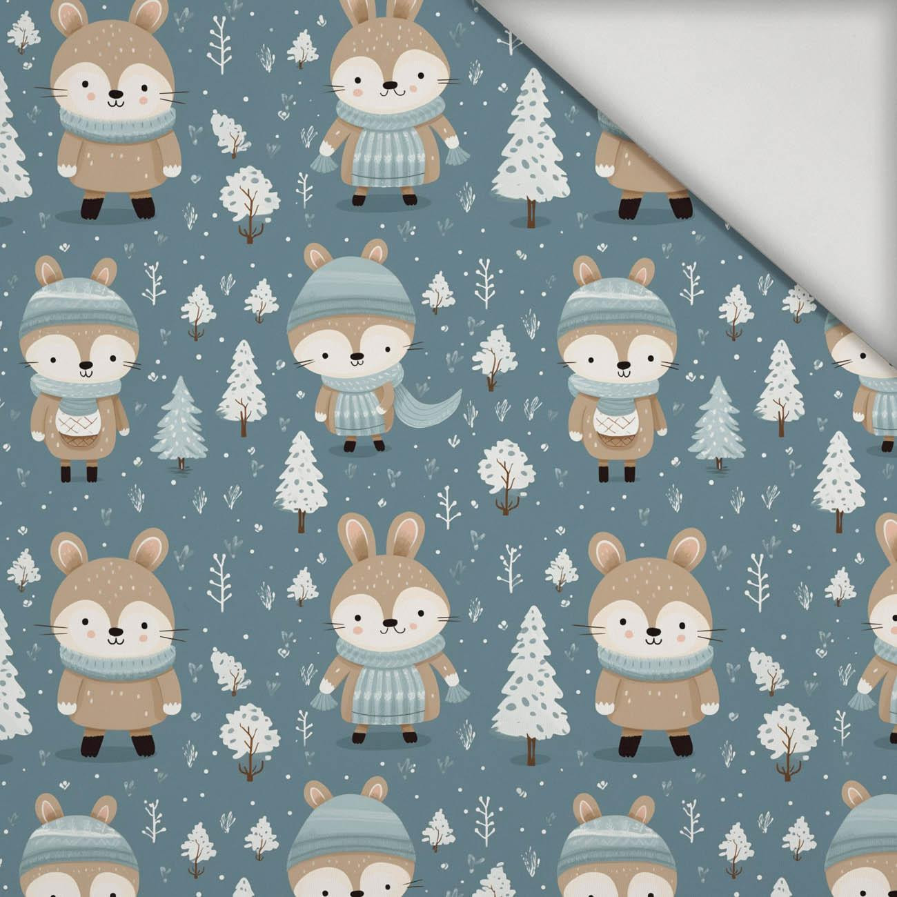 WATERCOLOR WINTER PAT. 6 - lycra 300g