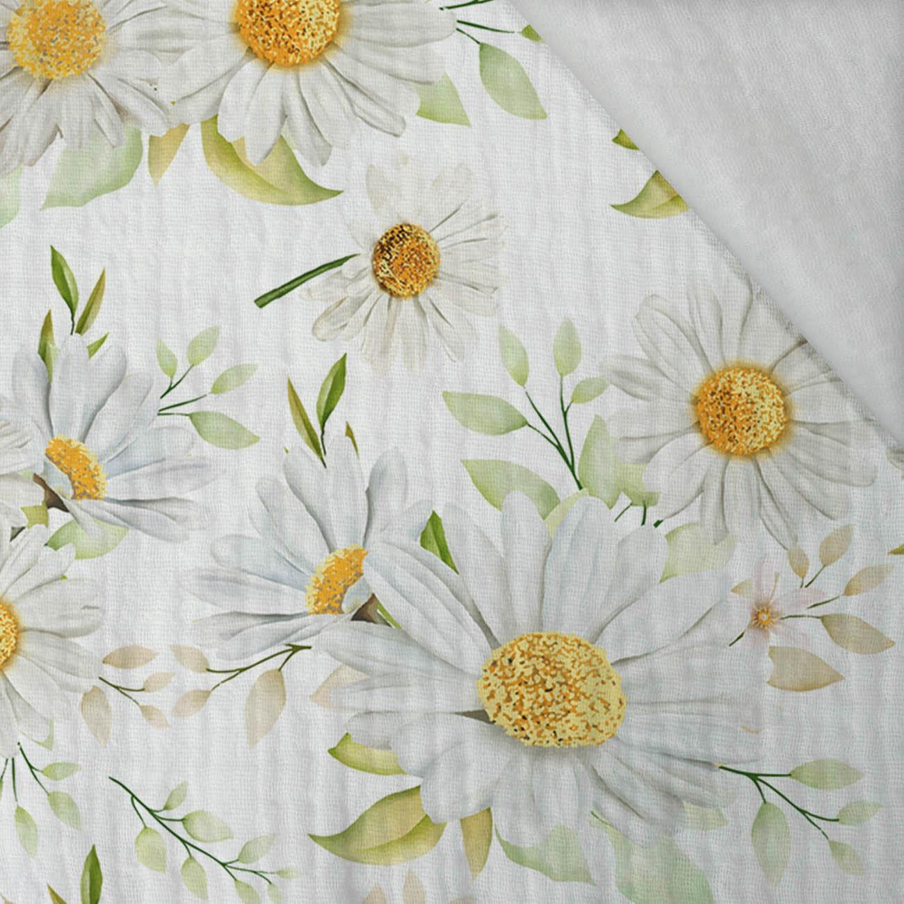 PASTEL DAISIES PAT. 1 - Cotton muslin