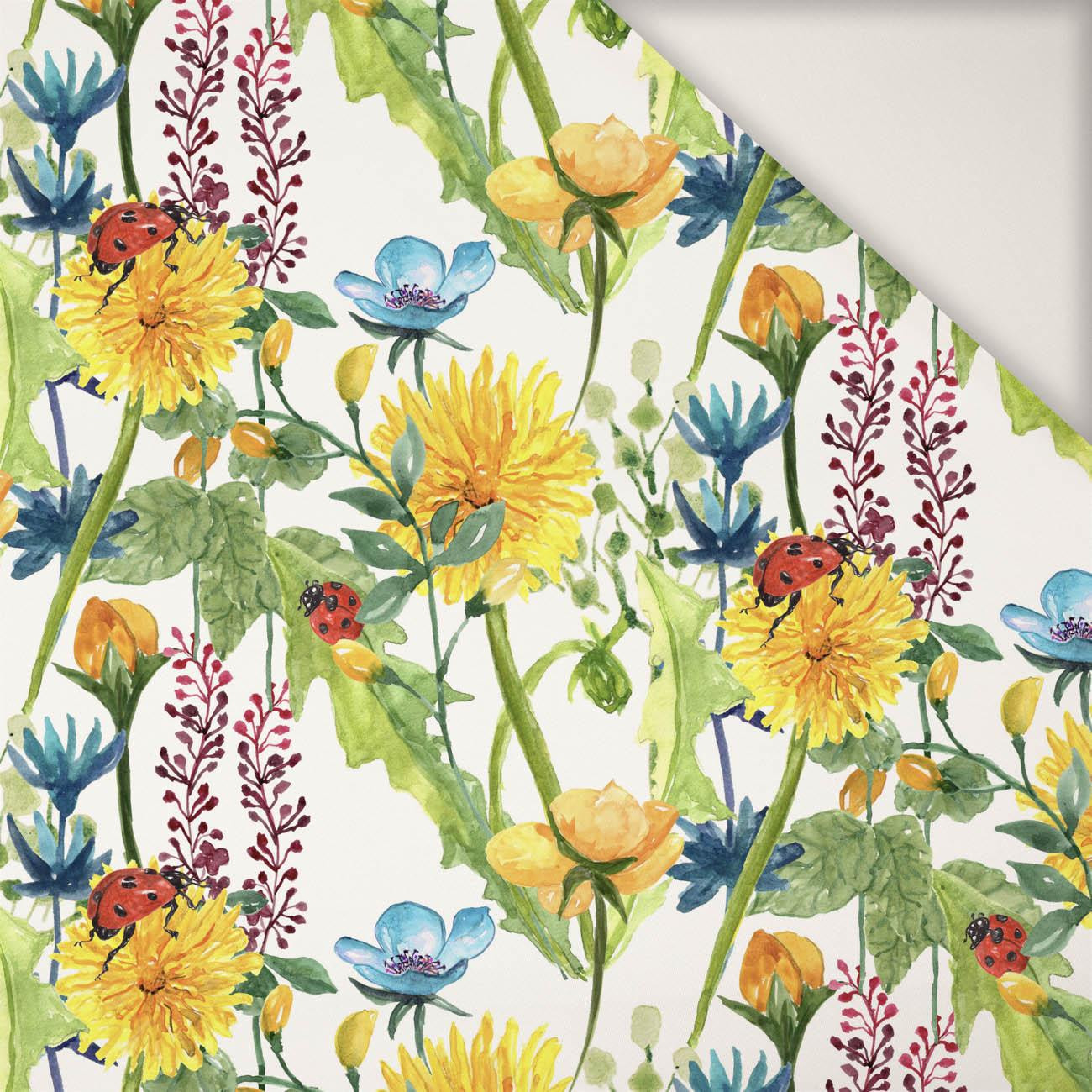 LADYBIRDS IN THE MEADOW (IN THE MEADOW) - Cotton sateen 190g