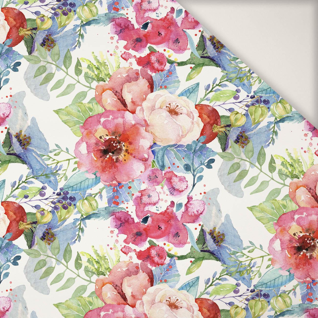 WILD ROSE PAT. 3 (IN THE MEADOW) - Cotton sateen 190g