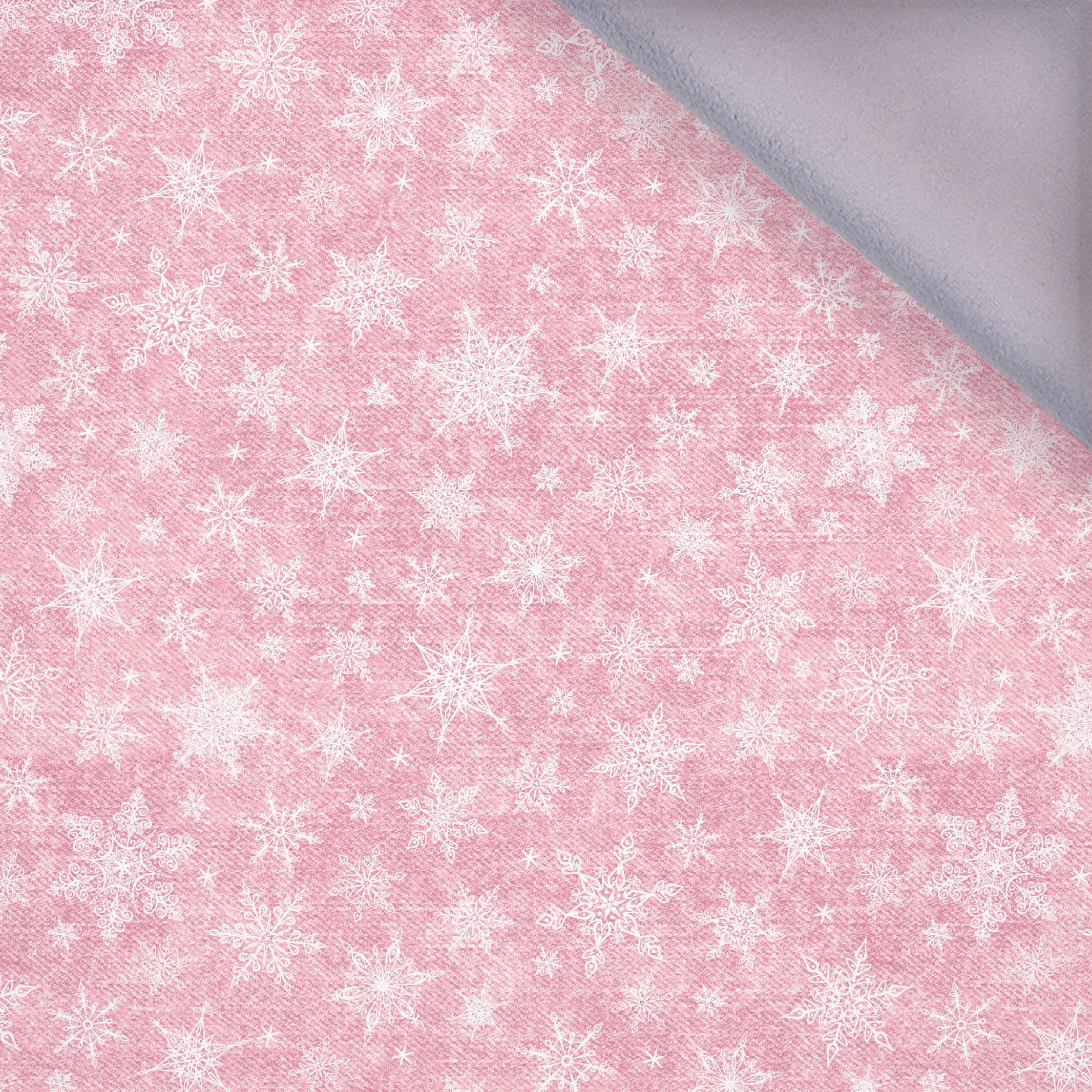 SNOWFLAKES PAT. 2 / ACID WASH ROSE QUARTZ - softshell