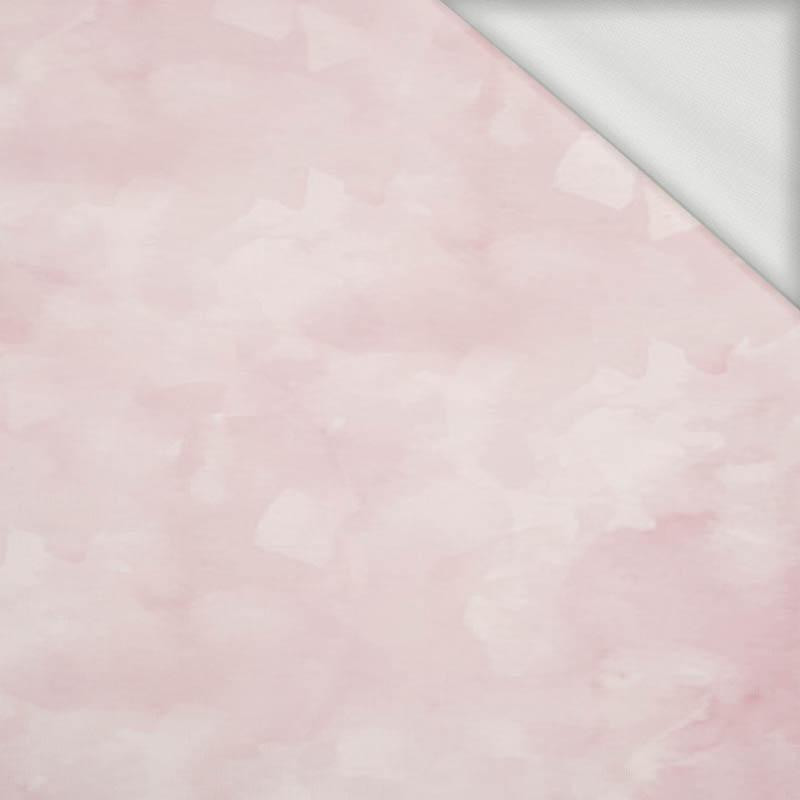 CAMOUFLAGE pat. 2 / pale pink - looped knit fabric