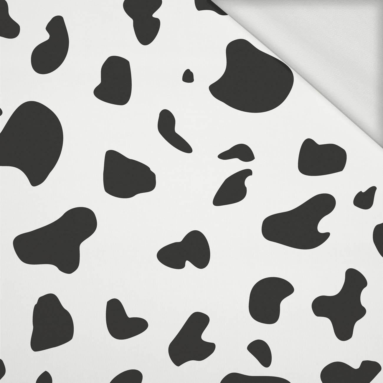 COW PRINT - looped knit fabric