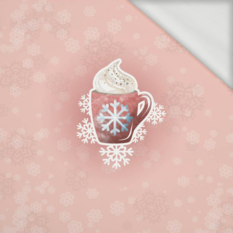 Hot Chocolate Cup (CHRISTMAS SEASON) - panoramic panel looped knit 