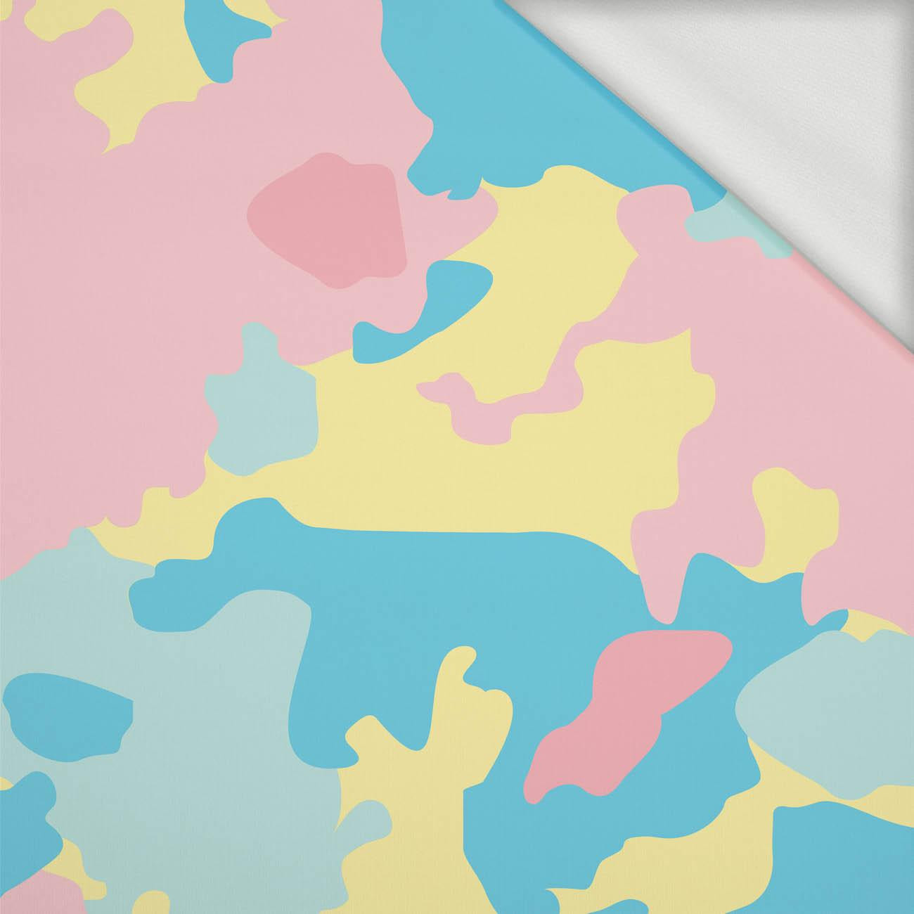 CAMOUFLAGE PAT. 3 / pastel  - looped knit fabric