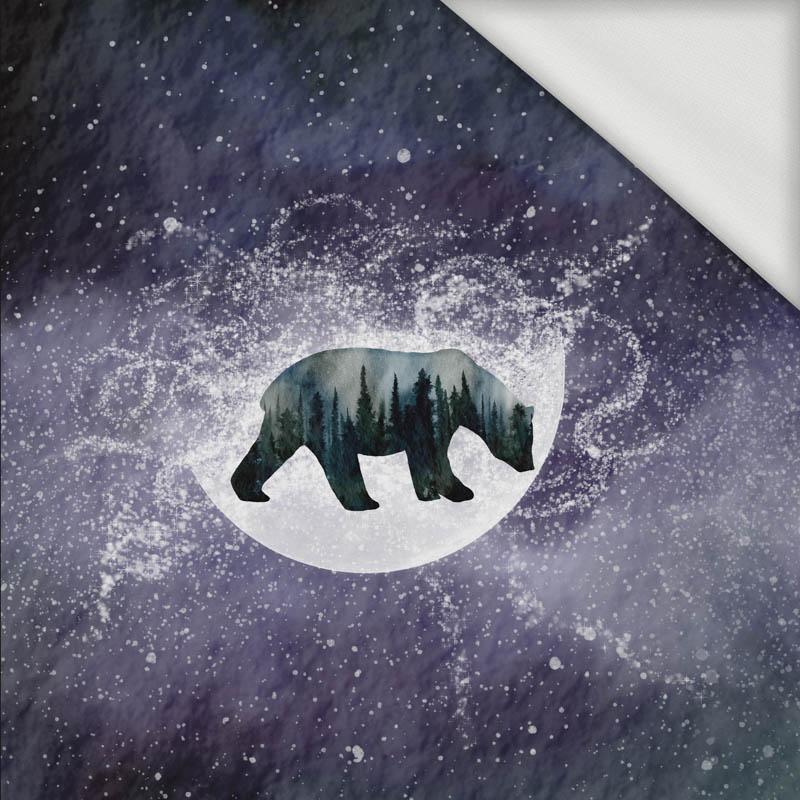 BEAR (GALAXY) - panoramic panel looped knit (60cm x 155cm)