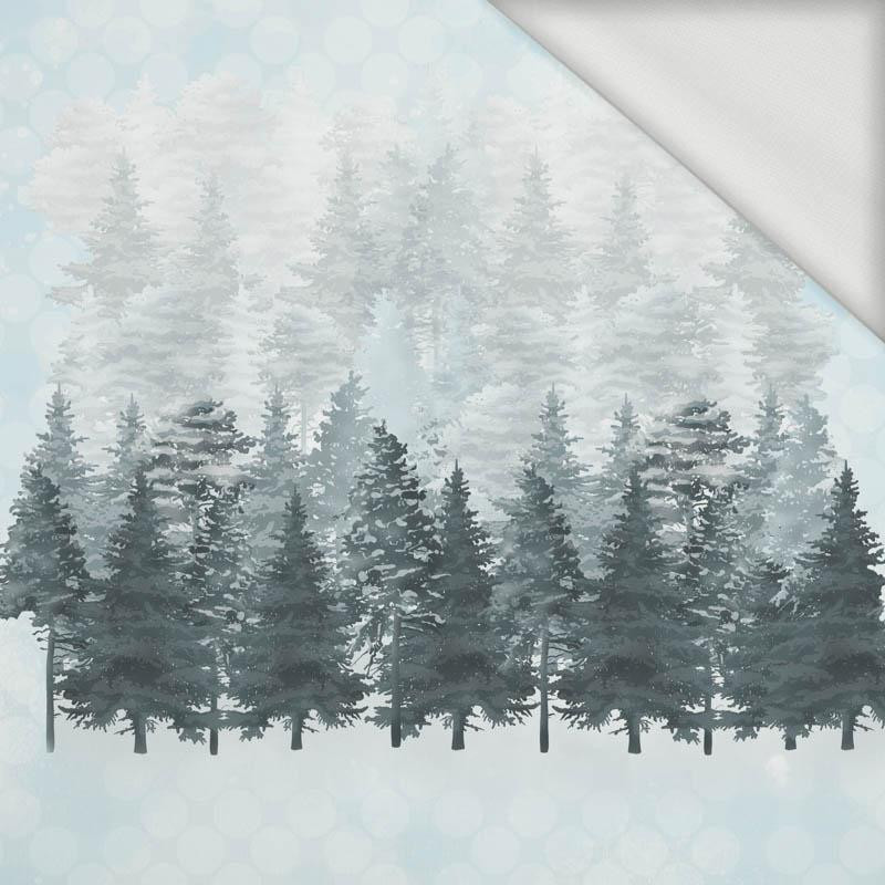 FORREST (WINTER IN THE MOUNTAIN) - panel looped knit 75cm x 80cm