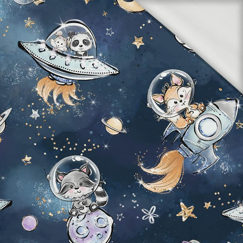 SPACE CUTIES pat. 6 (CUTIES IN THE SPACE) - looped knit fabric