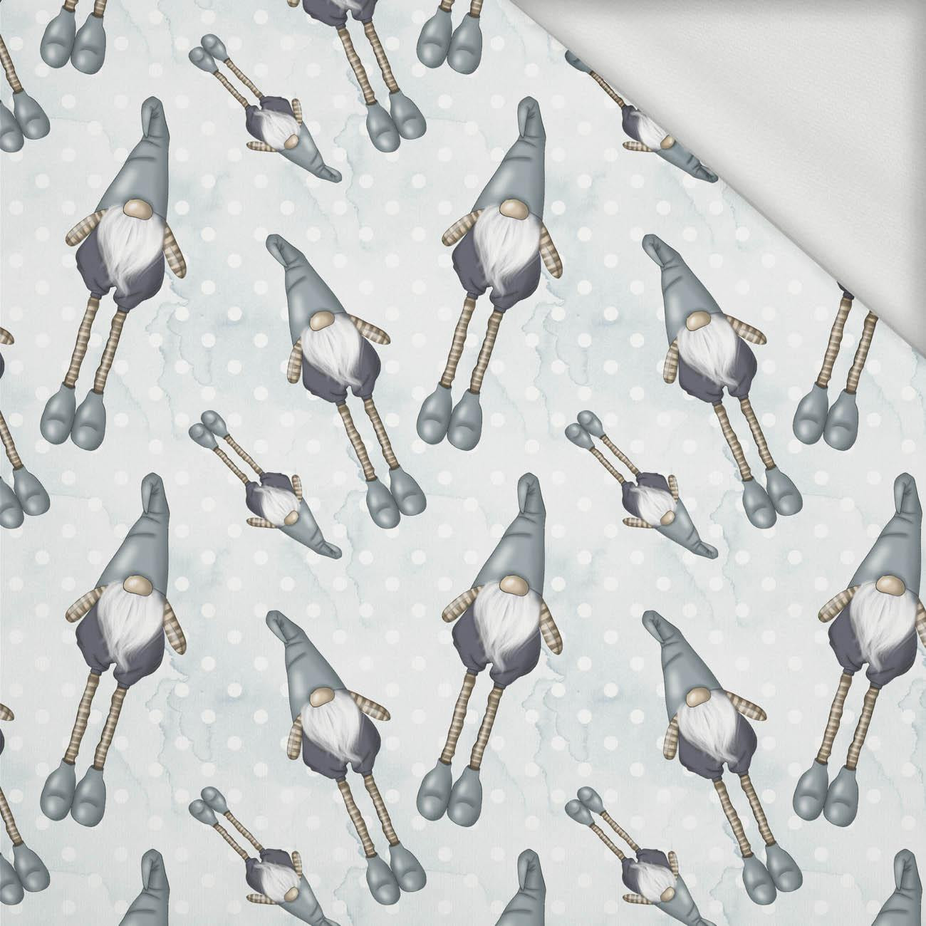 GNOMES (WINTER IN THE CITY) - looped knit fabric