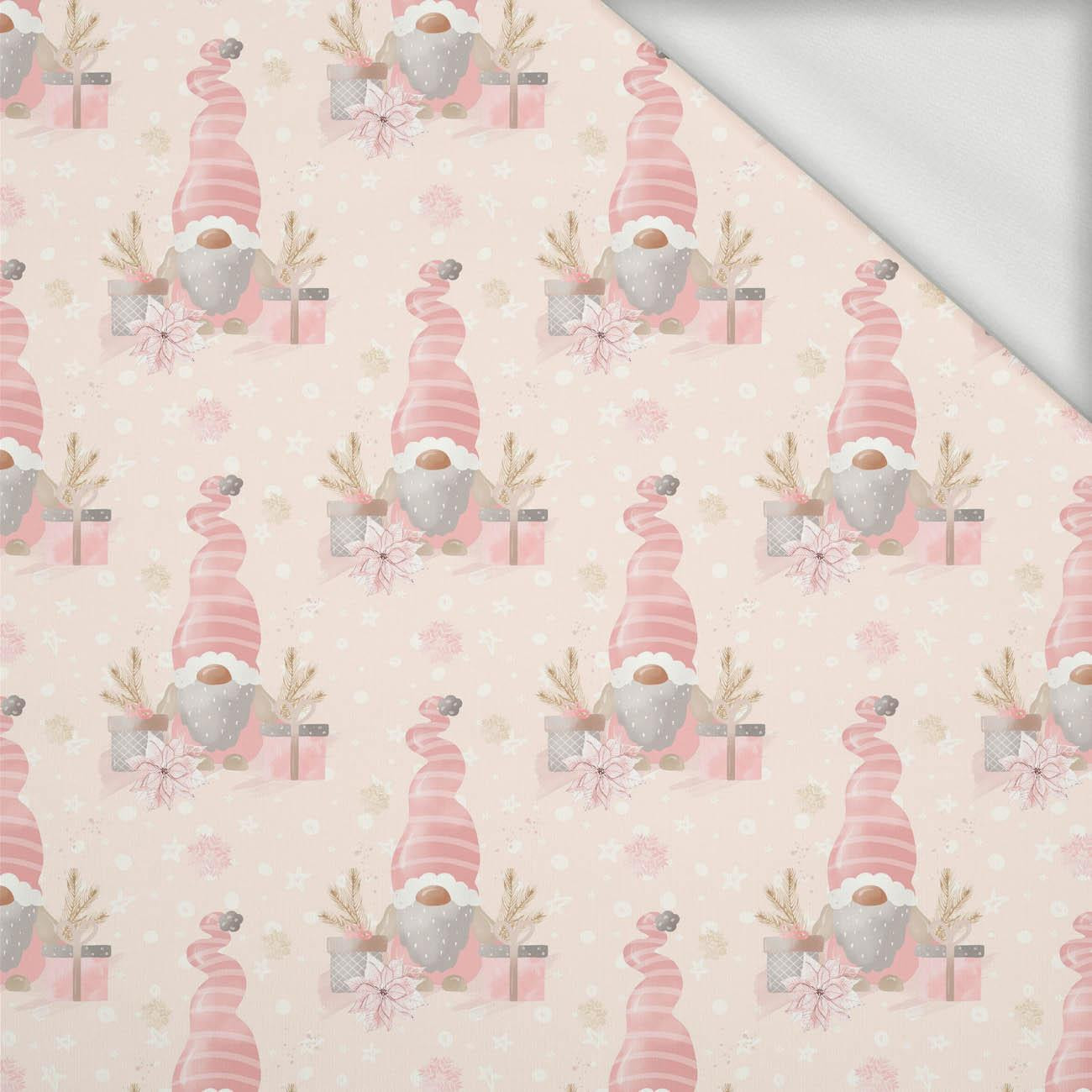 CHRISTMAS GNOMES PAT. 4 - looped knit fabric