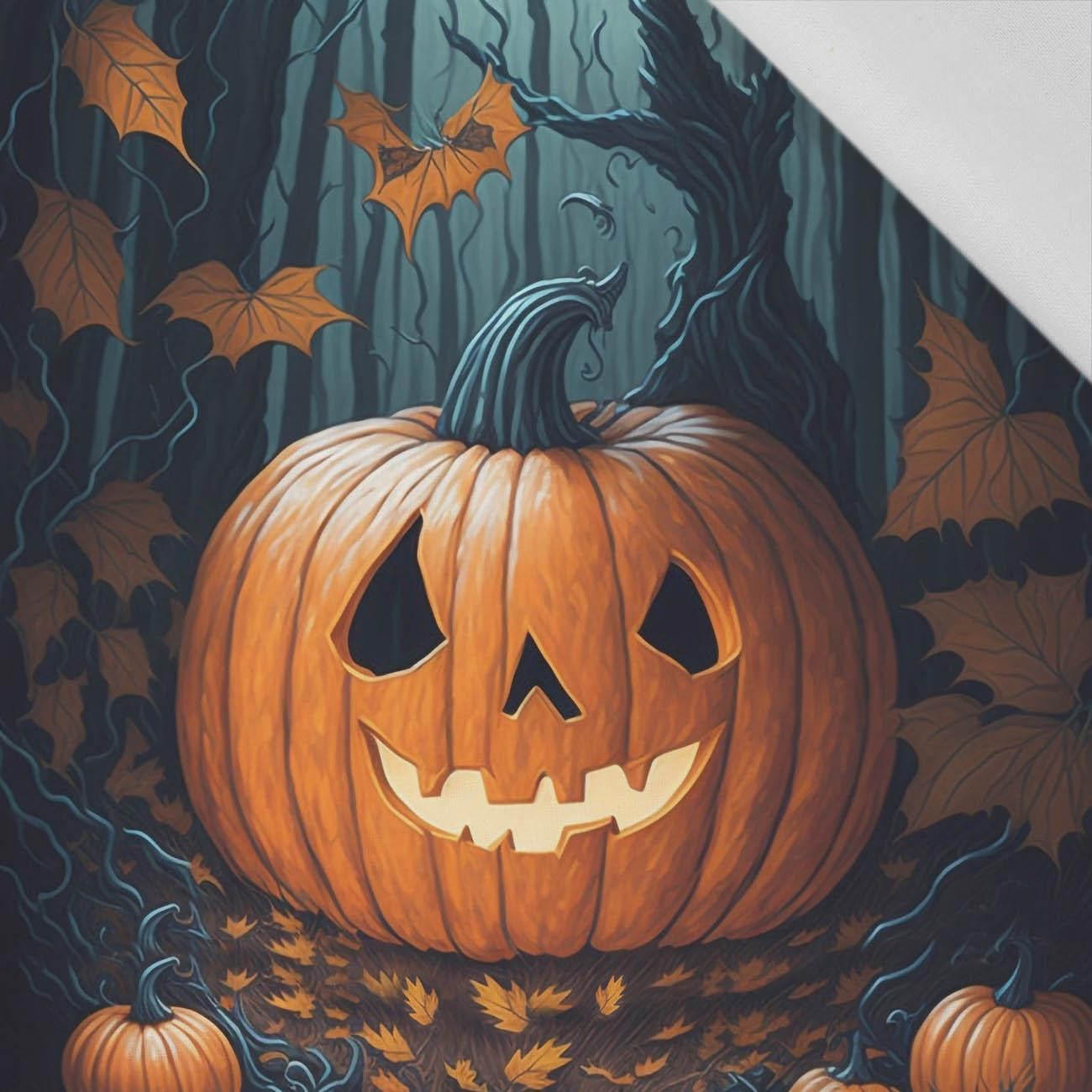 HALLOWEEN PUMPKIN - panel (75cm x 80cm) Cotton woven fabric