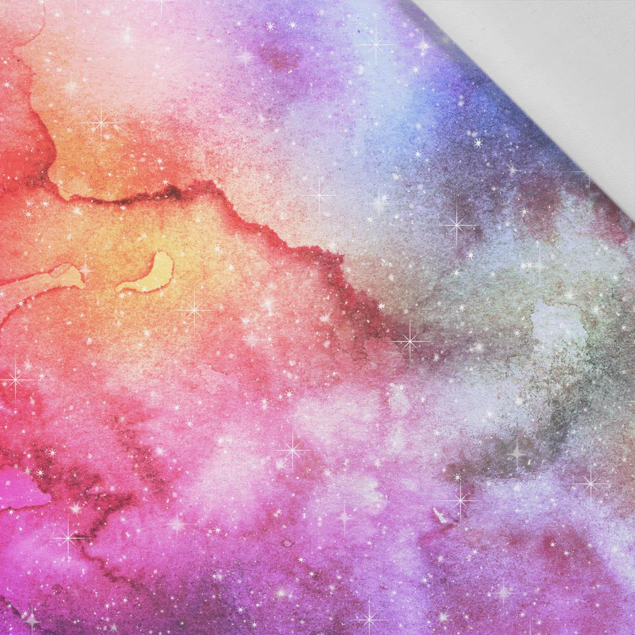 WATERCOLOR GALAXY PAT. 4 - Cotton woven fabric