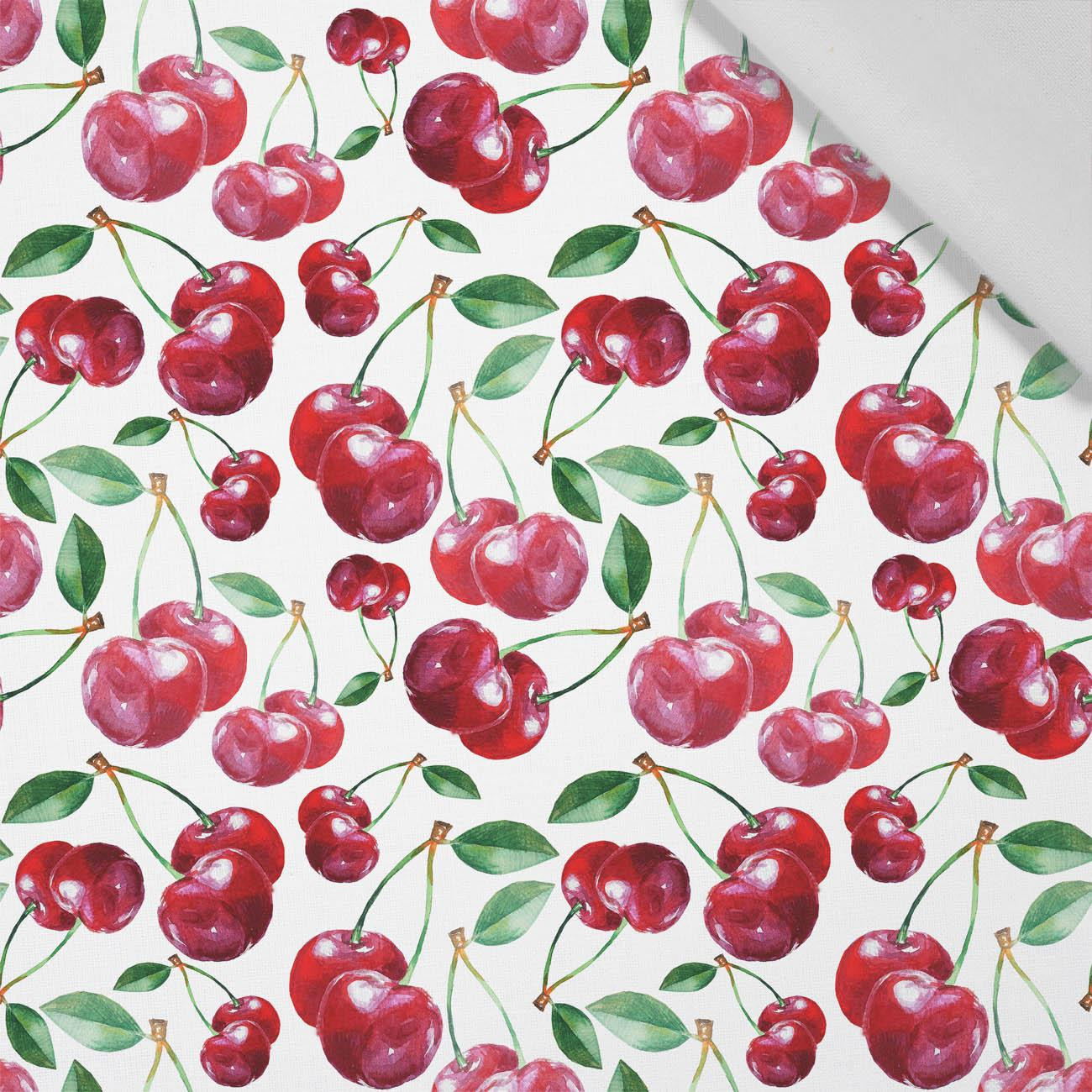 CHERRIES / PAT. 5 - Cotton woven fabric