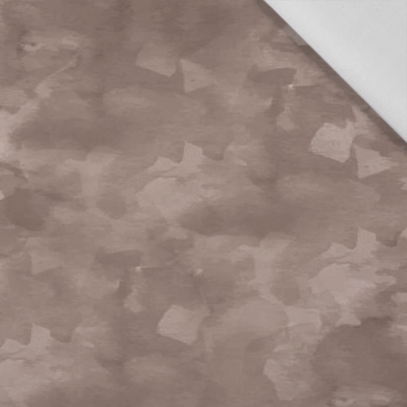 CAMOUFLAGE pat. 2 / brown - Cotton woven fabric