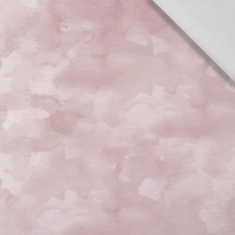 CAMOUFLAGE pat. 2 / rose quartz - Cotton woven fabric