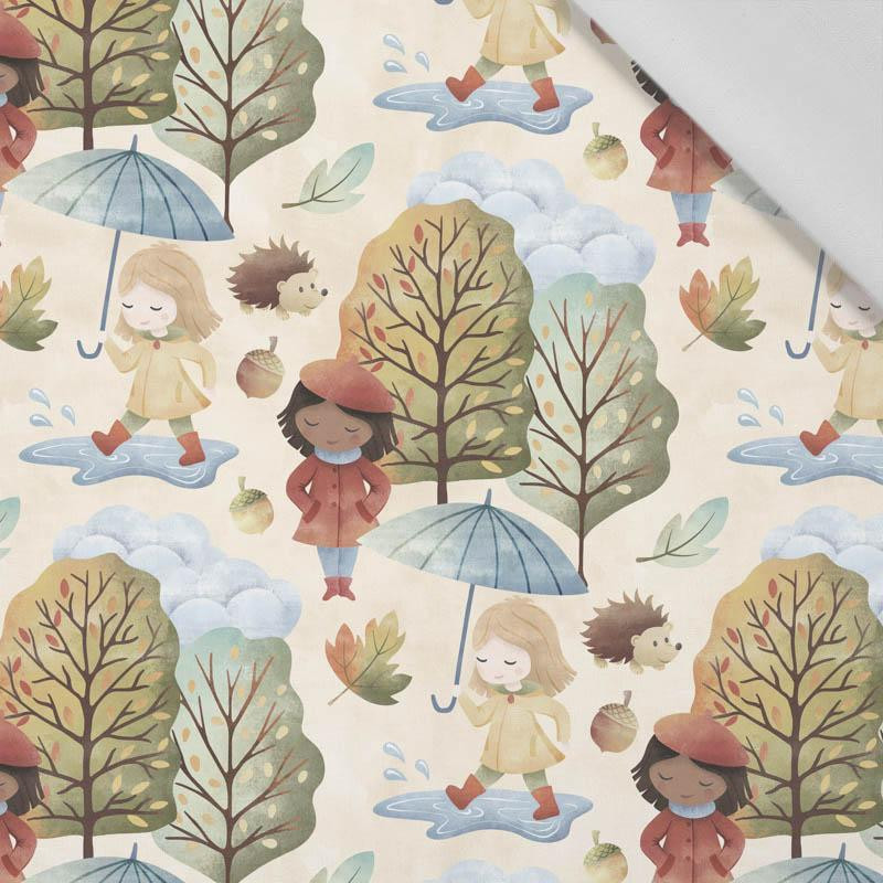 FOREST ADVENTURE (AUTUMN GIRL) - Cotton woven fabric