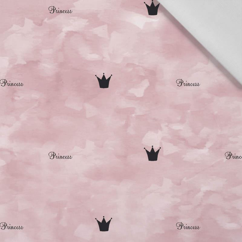 PRINCESS (minimal) / CAMOUFLAGE pat. 2 (rose quartz) - Cotton woven fabric