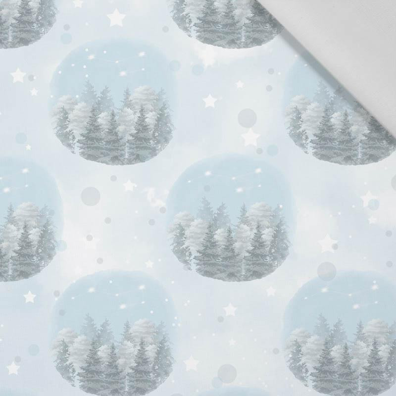 FROST (WINTER IN THE MOUNTAINS) - Cotton woven fabric