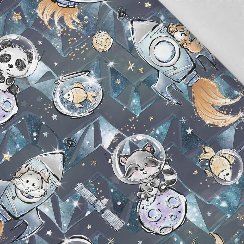SPACE CUTIES pat. 7 (CUTIES IN THE SPACE) - Cotton woven fabric