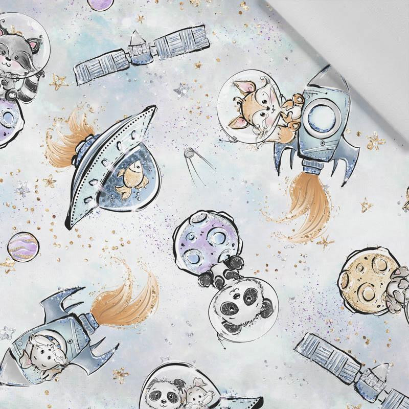 SPACE CUTIES pat. 8 (CUTIES IN THE SPACE) - Cotton woven fabric