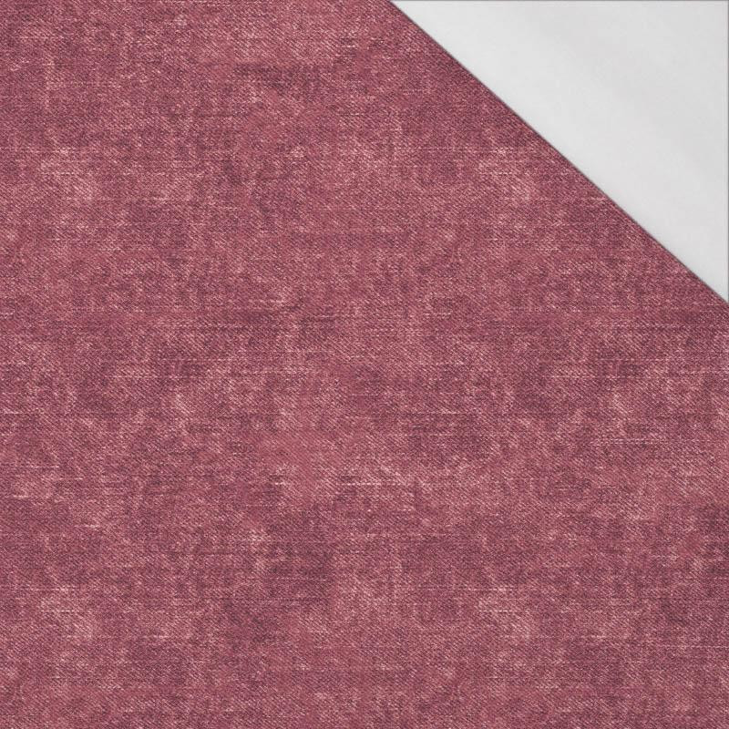 ACID WASH / MAROON - single jersey with elastane 