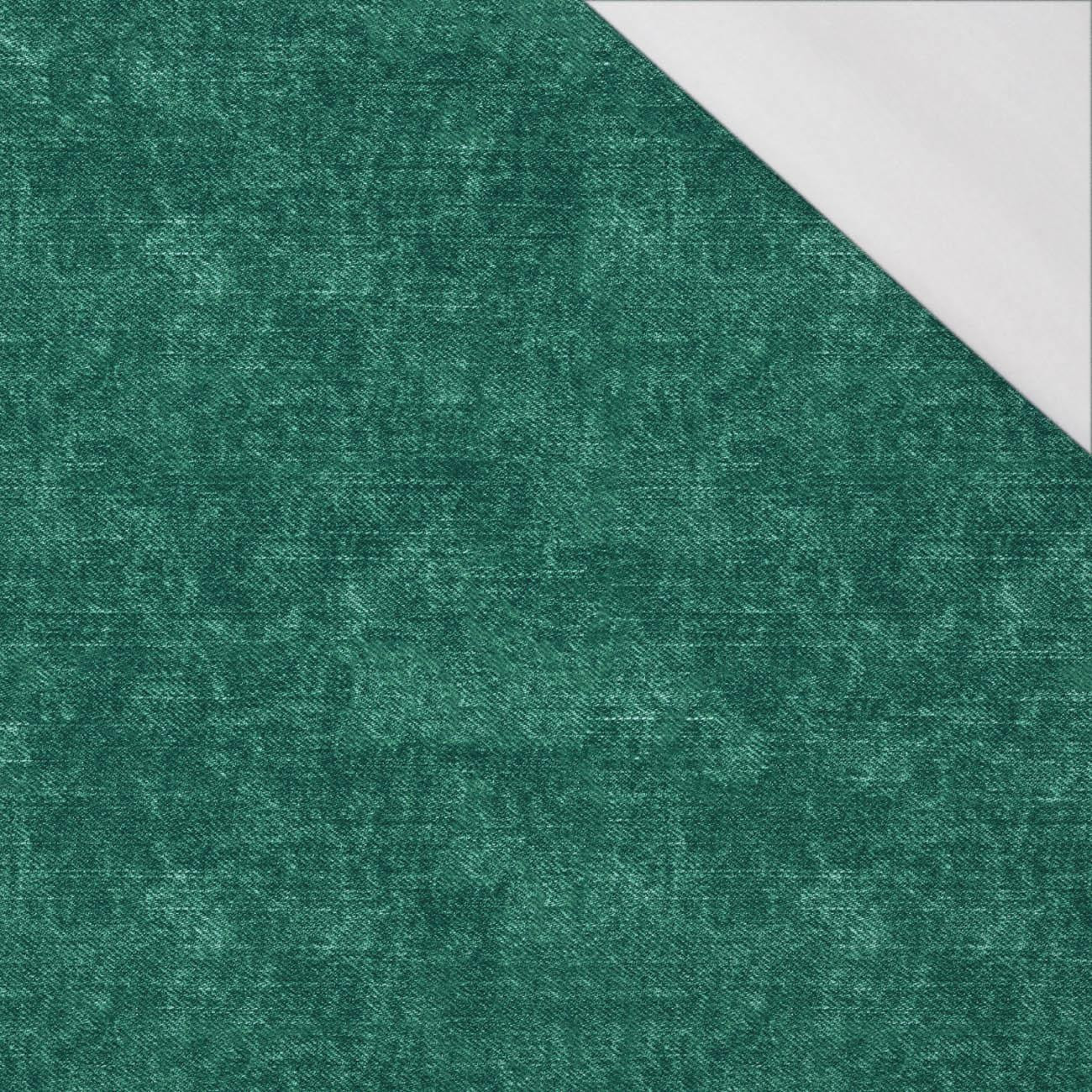 ACID WASH / BOTTLE GREEN - single jersey with elastane 