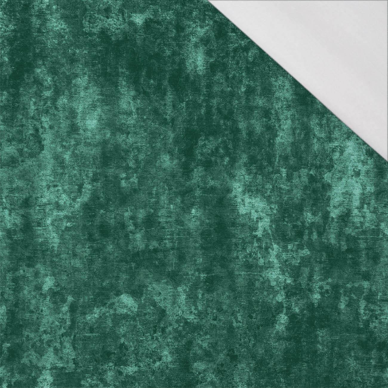 GRUNGE (bottled green) - single jersey with elastane 