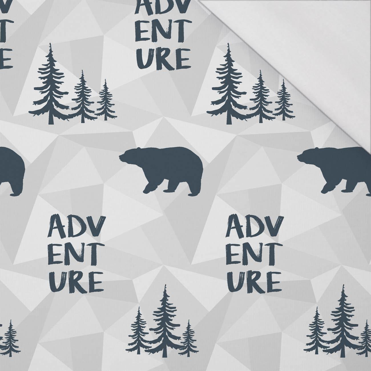 BEARS (adventure) / grey- single jersey with elastane TE210