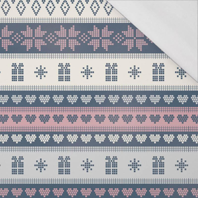 NORWEGIAN MIX  PAT. 2 (NORWEGIAN PATTERNS)  - single jersey with elastane 