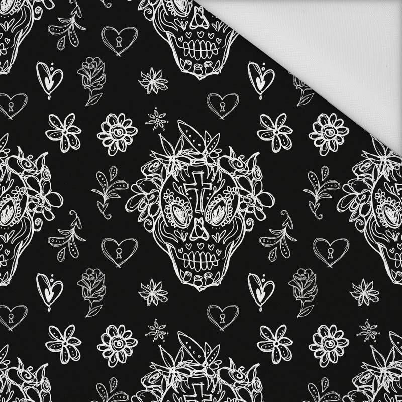 SKULLS CONTOUR / garland (DIA DE LOS MUERTOS) - Waterproof woven fabric