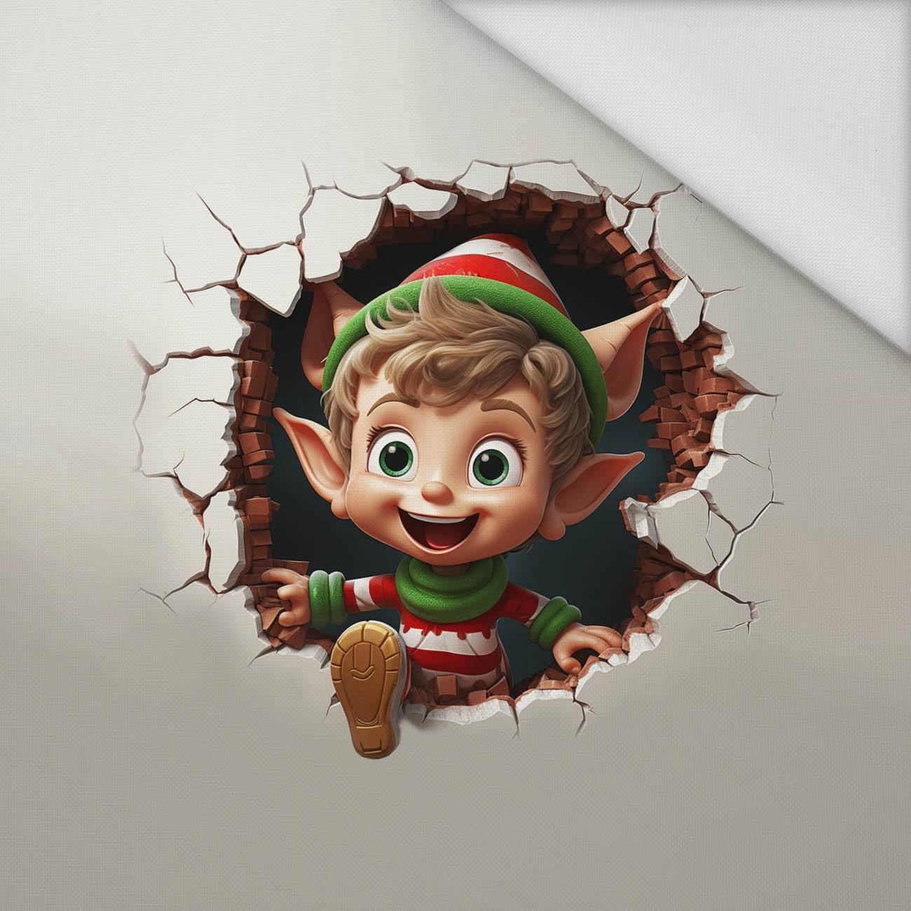 HAPPY ELF - panel (60cm x 50cm) Waterproof woven fabric