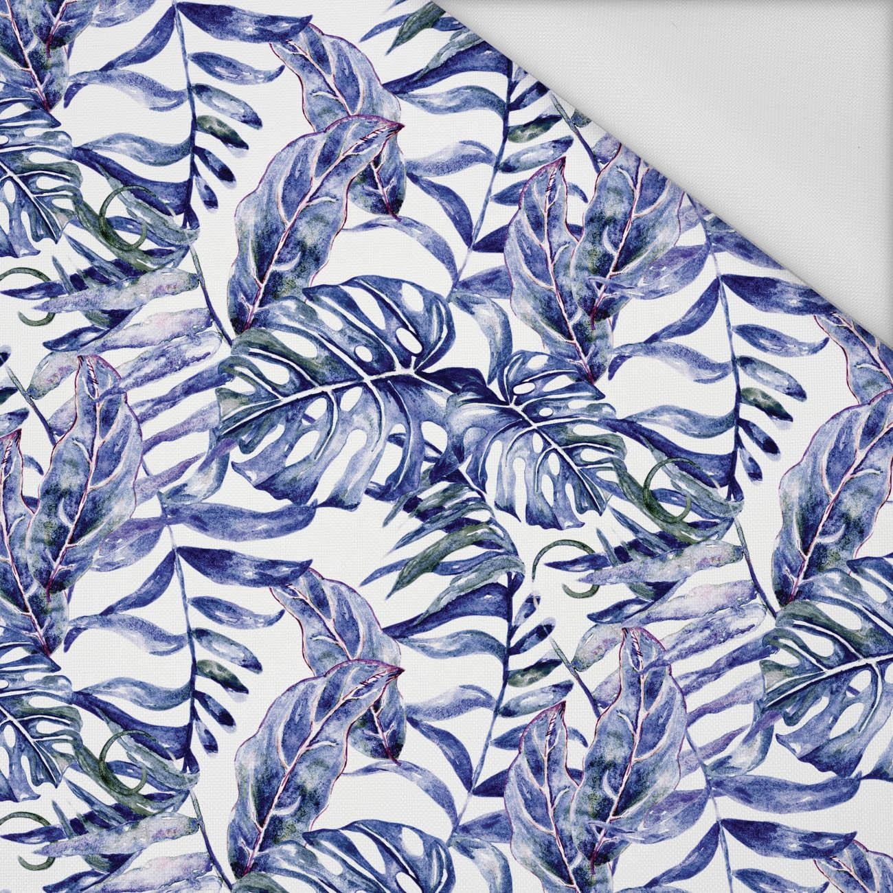 MINI LEAVES PAT. 3 (TROPICAL NATURE) (Very Peri) - Waterproof woven fabric