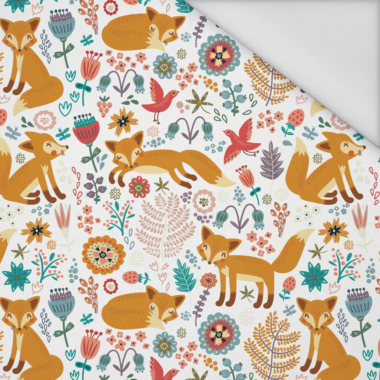 FOXES IN THE FORREST - Waterproof woven fabric