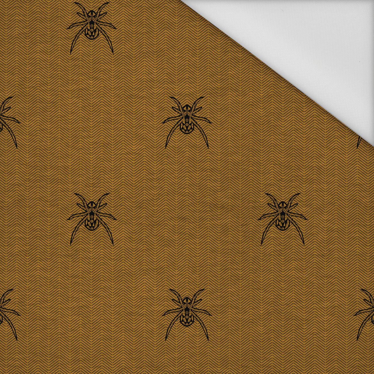 SPIDER / NIGHT CALL / mustard - Waterproof woven fabric