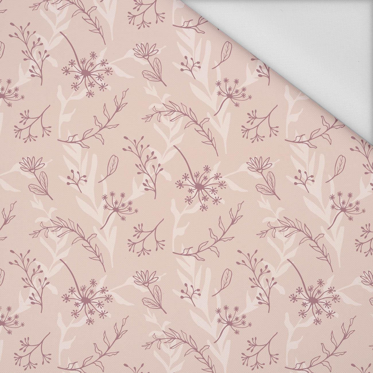 PINK LEAVES PAT. 2 - Waterproof woven fabric