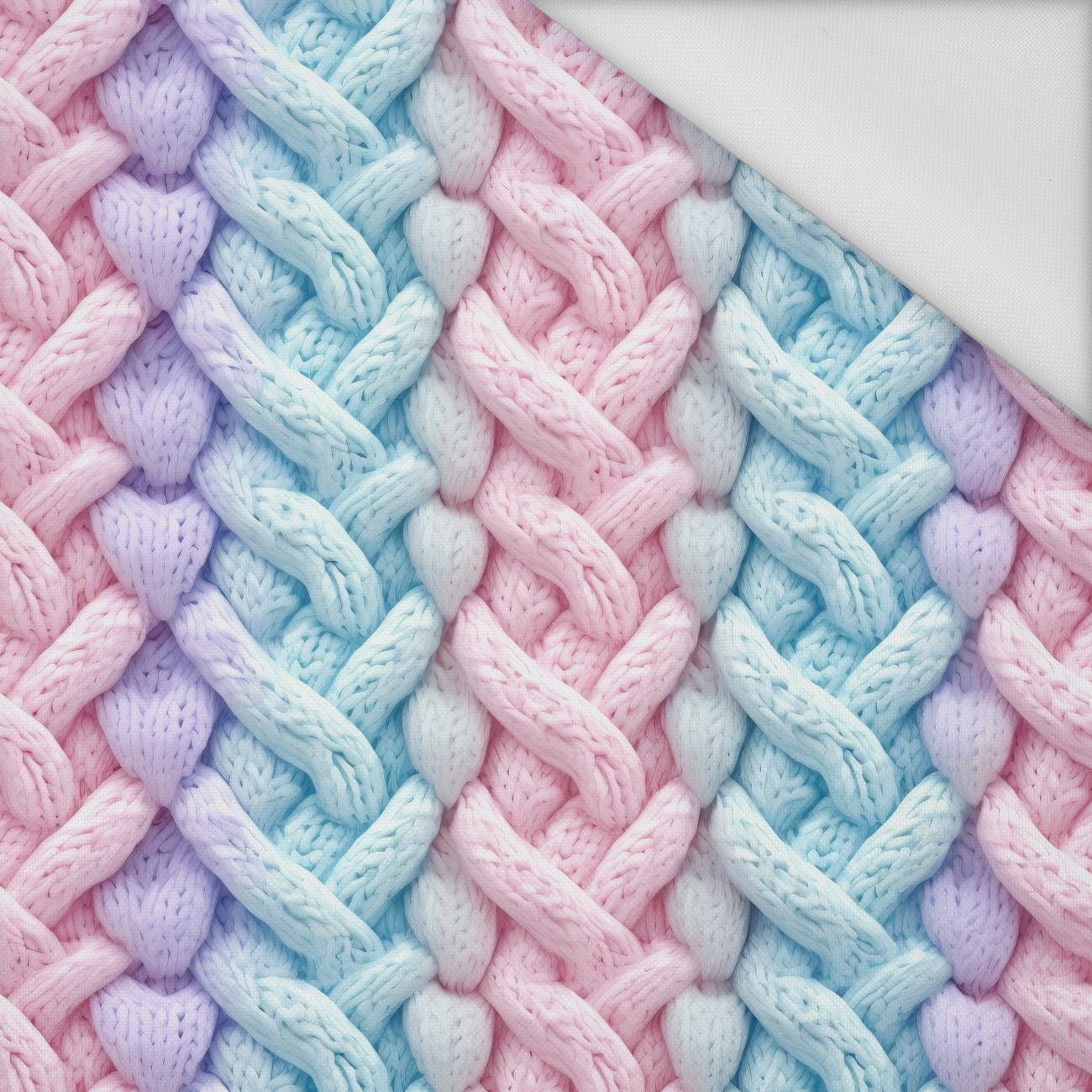 IMITATION PASTEL SWEATER PAT. 3 - Waterproof woven fabric