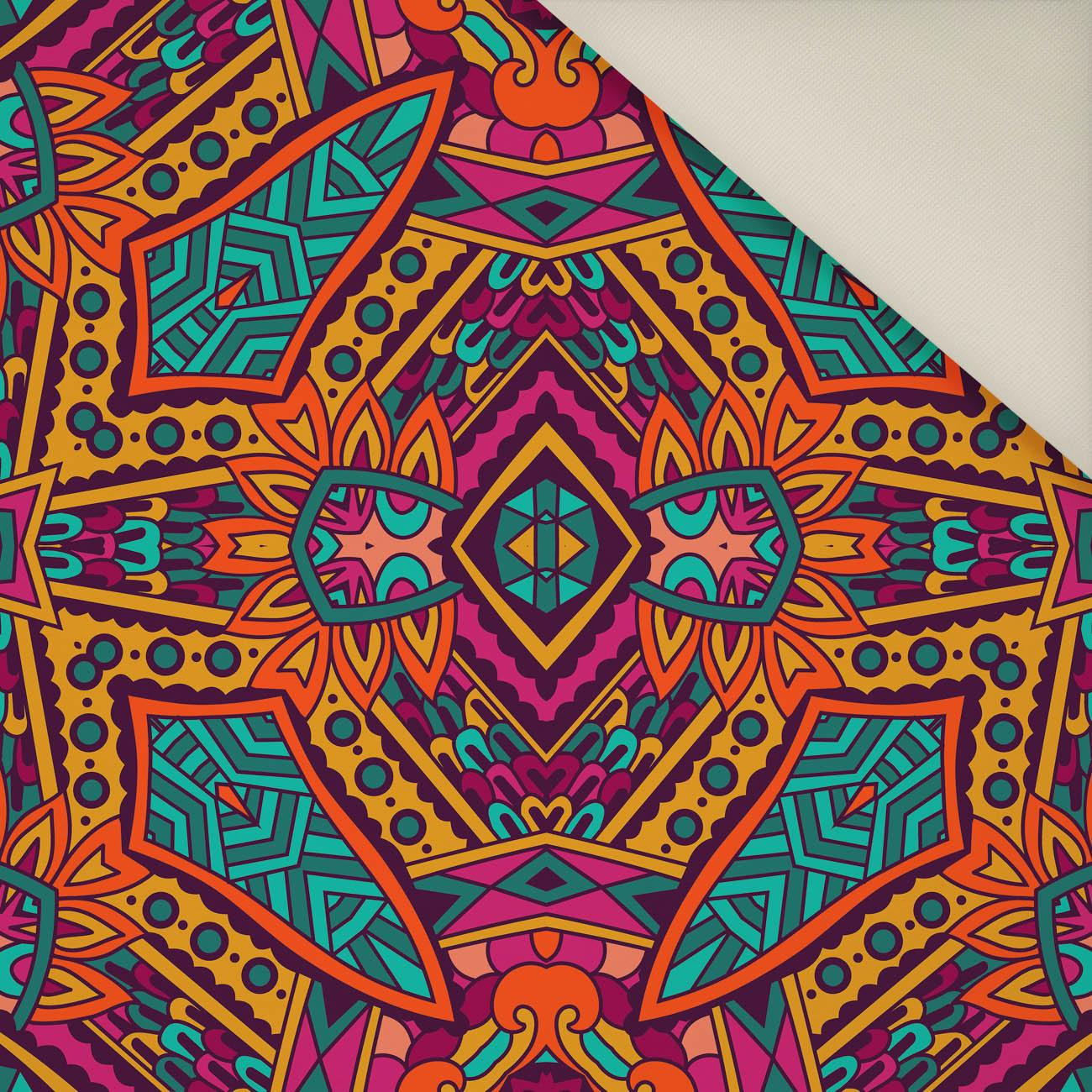 COLORFUL MANDALA pat. 1- Upholstery velour 