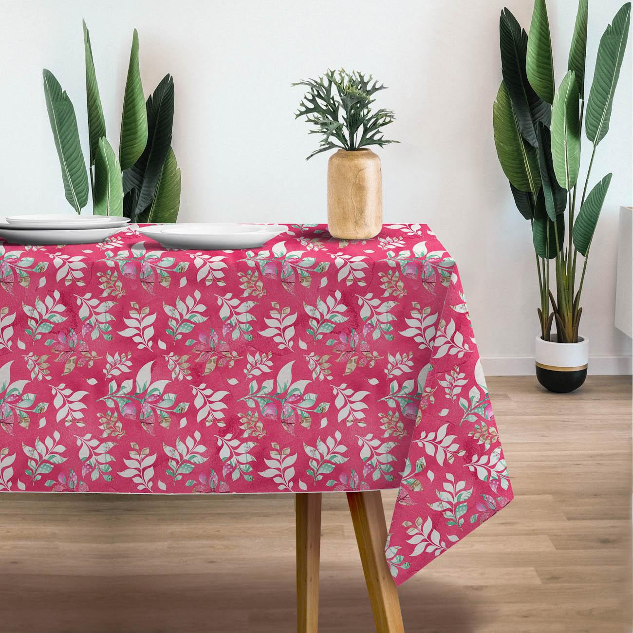 LEAVES pat 16 - Woven Fabric for tablecloths