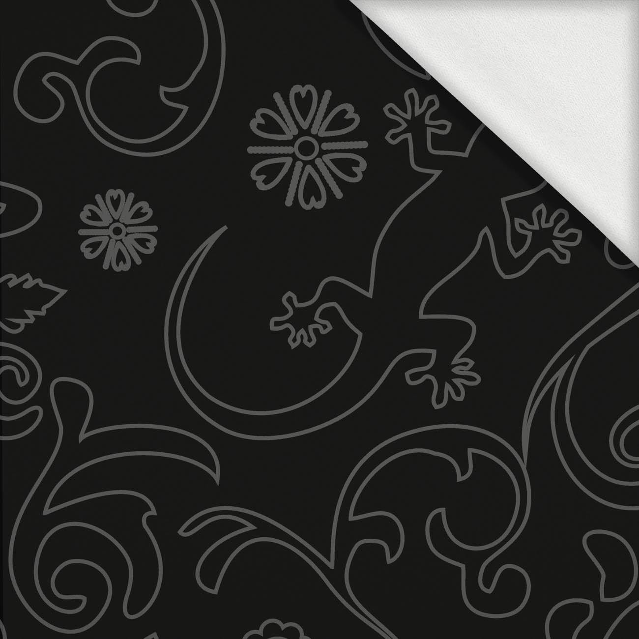 ETNO / contour - looped knit fabric with elastane