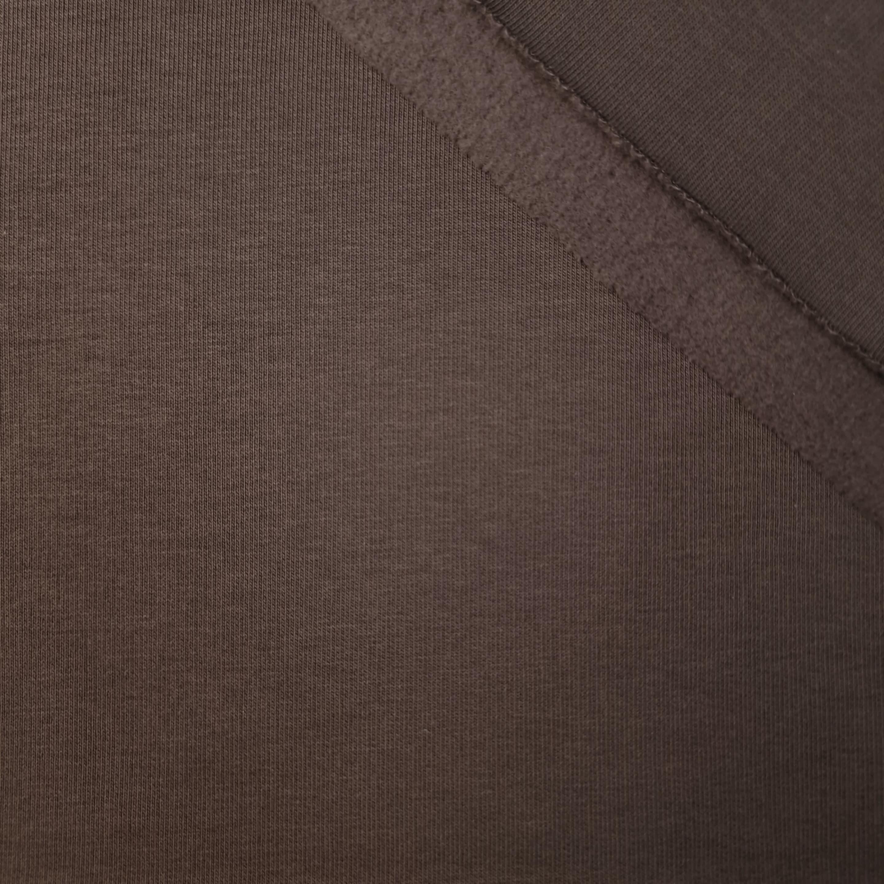 Thick brushed sweatshirt D300 - ESPRESSO (D-246)