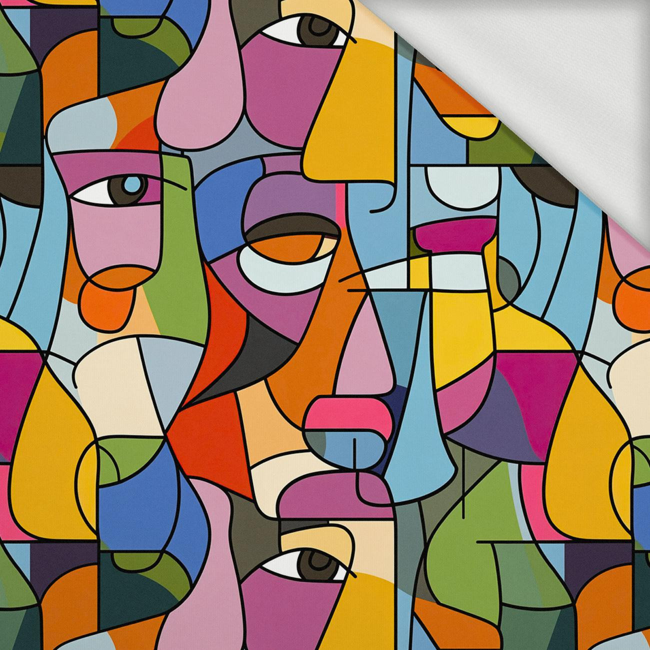 EYES WZ.8 - looped knit fabric