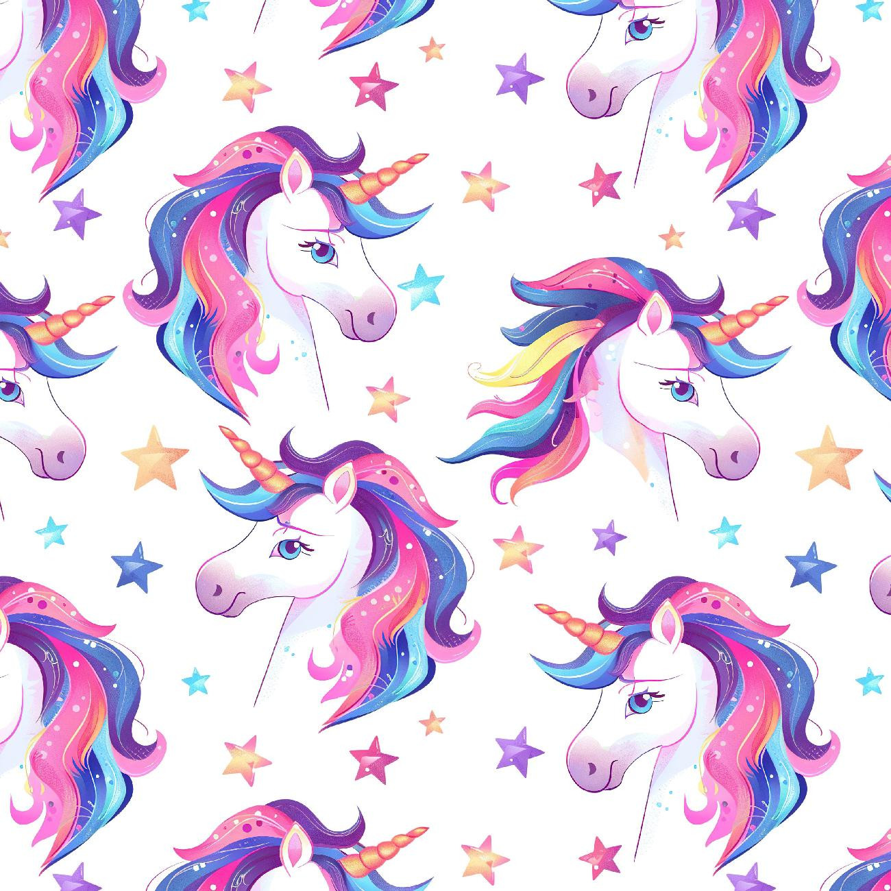 FAIRY WORLD wz.5 (UNICORN) - Woven Fabric for tablecloths