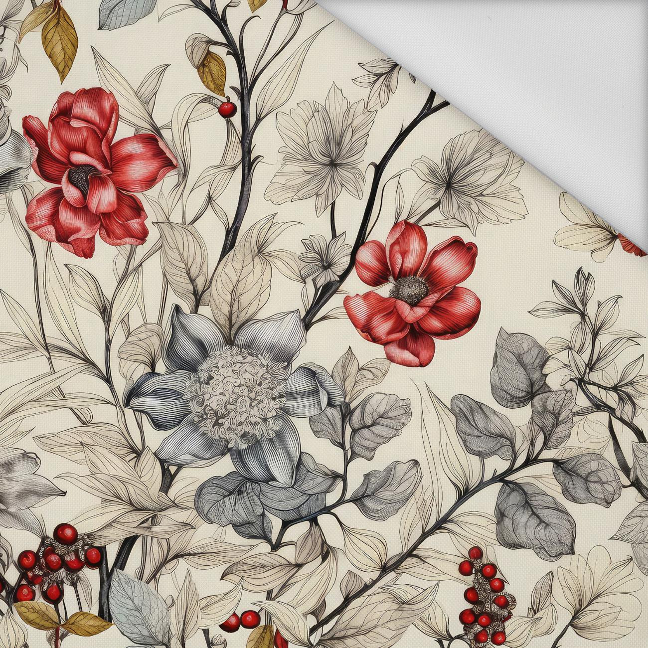 FLOWERS wz.16 - Waterproof woven fabric