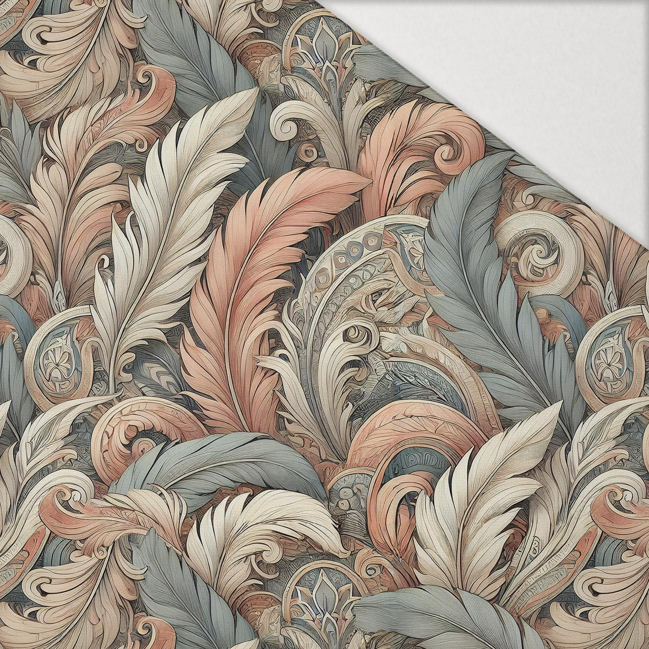 FLOWERS WZ.23 - Hydrophobic brushed knit FLOWERS WZ.23 - Hydrophobic brushed knit